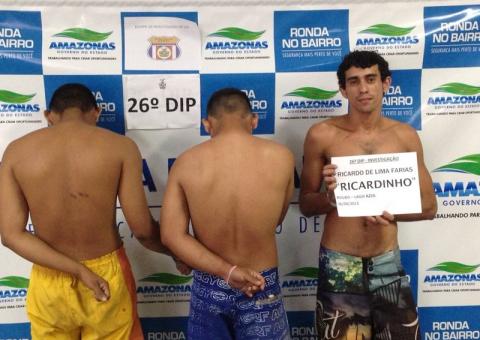 Polícia prende e apreende pessoas envolvidas em roubo no ônibus da linha 028